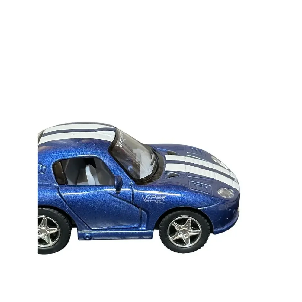 Kinsfun Blue Dodge Viper GTSR Car